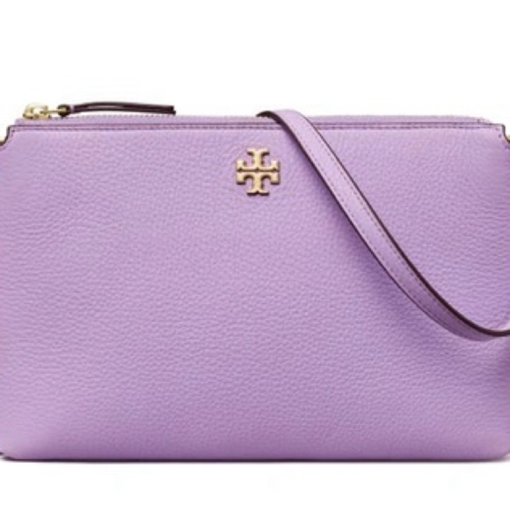NWOT TORY BURCH MERCER PEBBLED ZIP CROSSBODY
